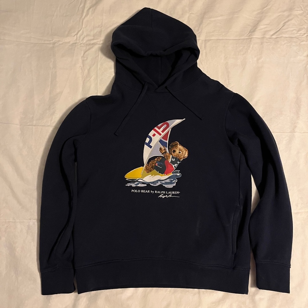 Polo Ralph Lauren Polo Bear Hoodie/Sweatshirt  (Medium)